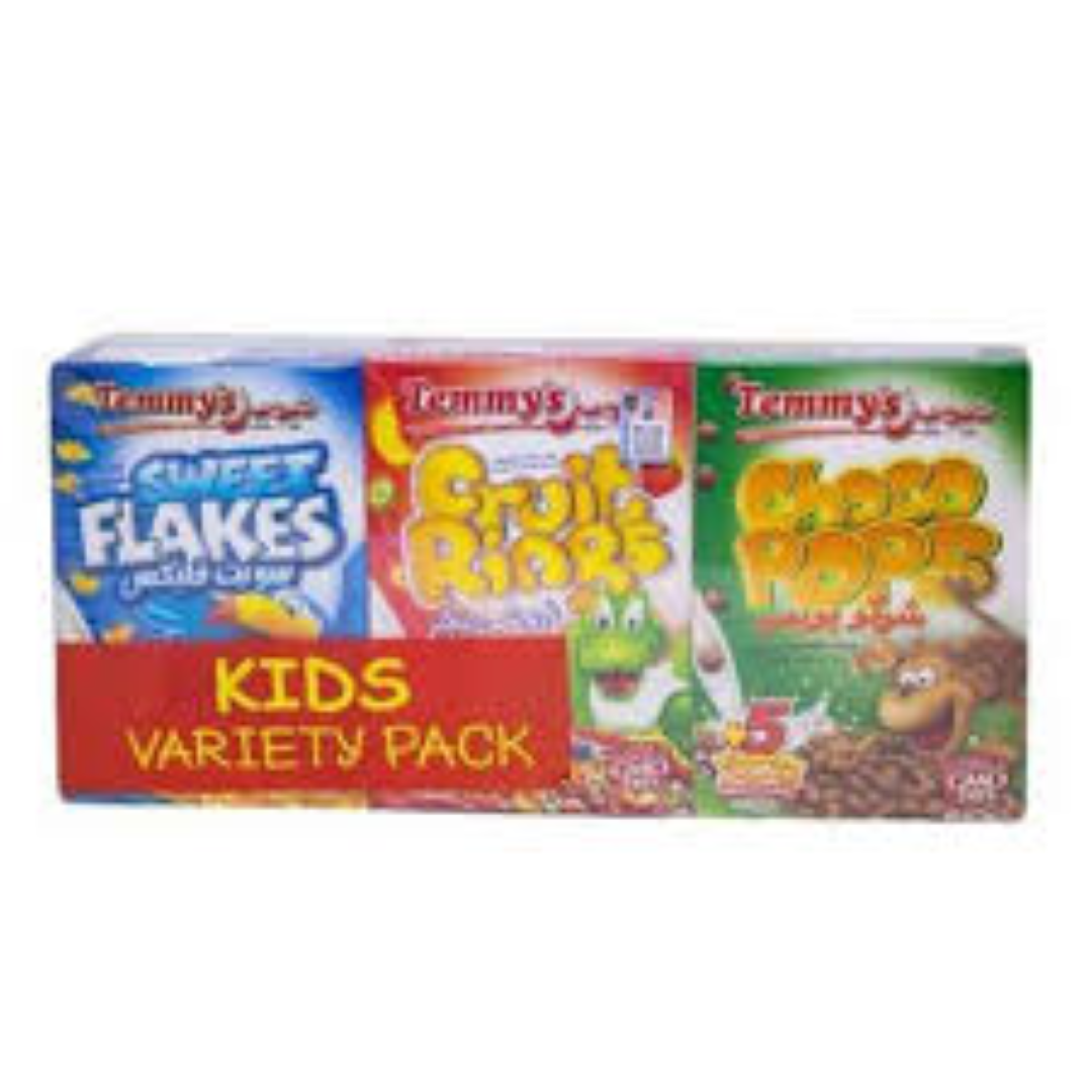TEMMY'S KIDS VARIETY PACK 180G